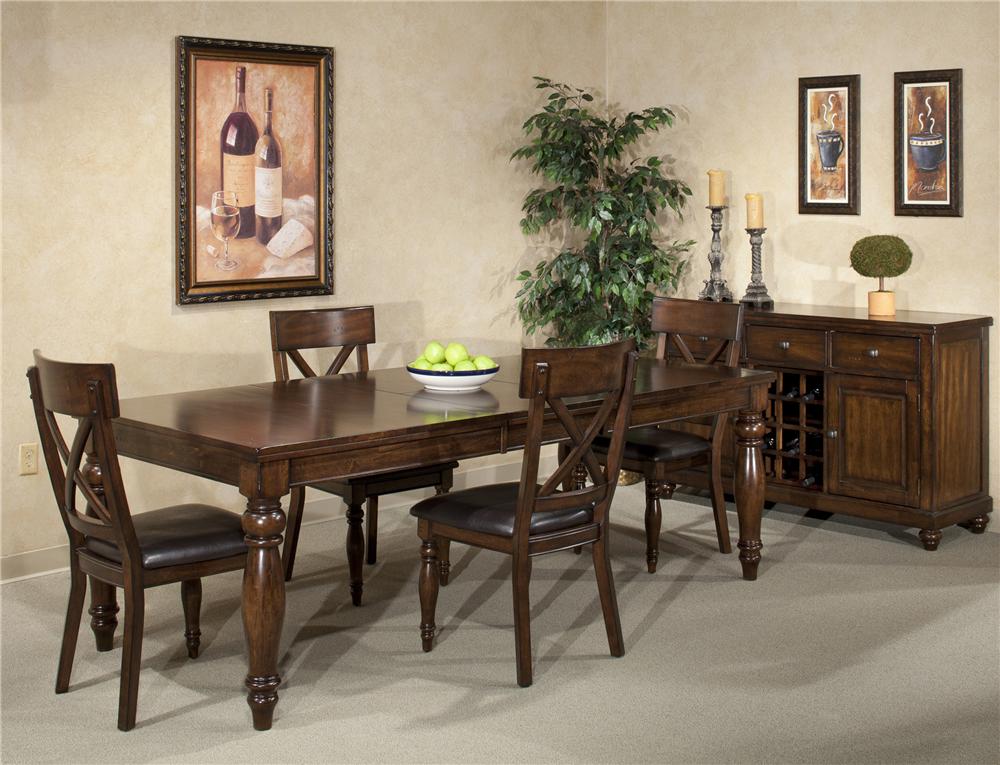 Intercon Kingston 8Pc Dining Room Wayside Furniture Dining 7 (or